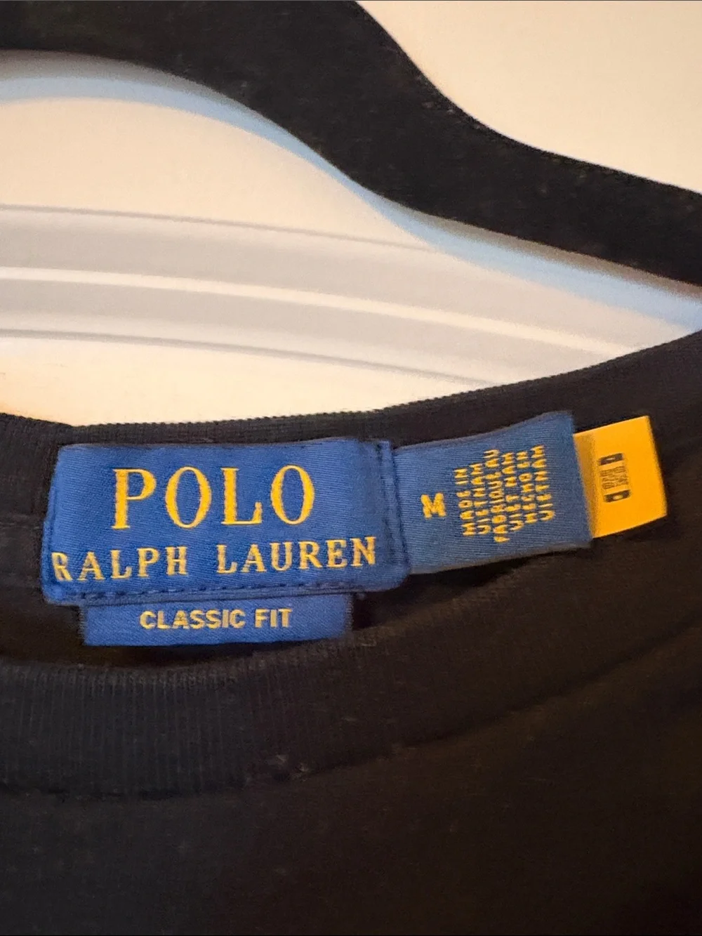 Polo by Ralph Lauren Black Germany Crest Logo Tee